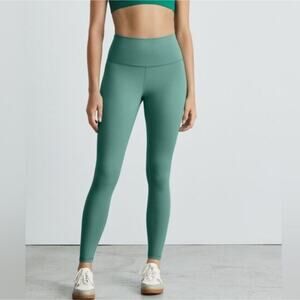 Everlane Perform Ankle High-Waisted Leggings XXL NWT Teal Blue Plus New